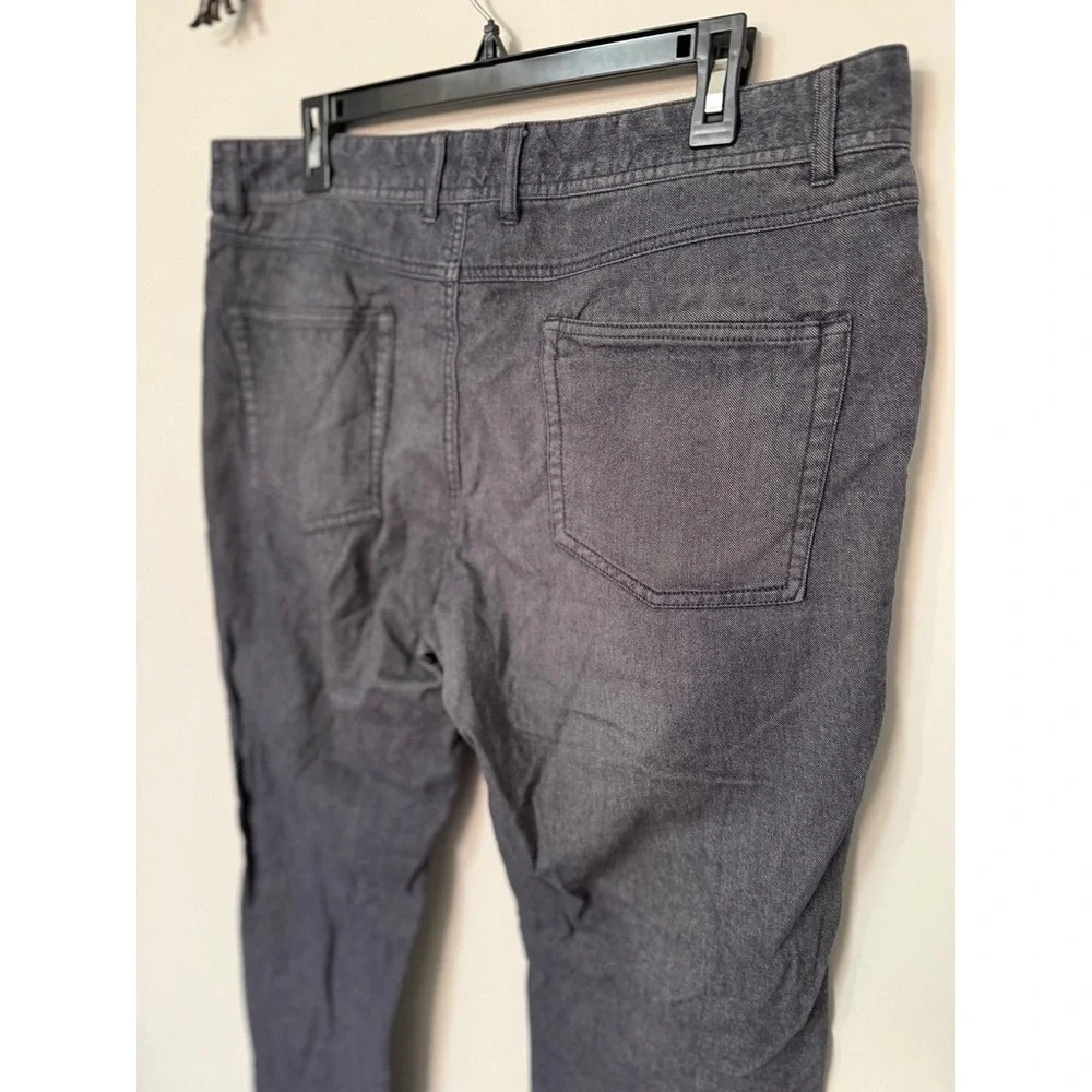 Johnny-O Men's Five‎ Pocket Pants Charcoal Denim Stretch Jeans 36x34 Classic Fit